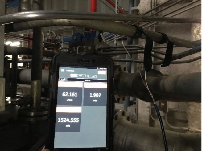 PT900应用程序注意涡轮机中的油流量测量